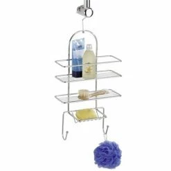 Wenko Exclusive Shower Service - Chrome - 15177100