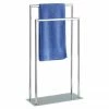Wenko Style Towel And Clothes Stand - Chrome - 17775100