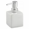 Wenko Square Ceramic Soap Dispenser - White - 17845100 1 Wenko Square Ceramic Soap Dispenser - White - 17845100 -Wenko shop 17845100 l 350