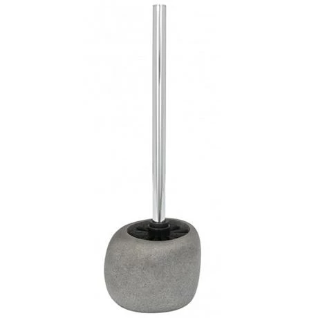 Wenko Pebble Stone Grey Toilet Brush Set - 19492100 3 Wenko Pebble Stone Grey Toilet Brush Set - 19492100