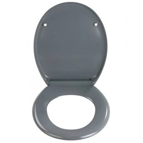 Wenko Ottana Premium Soft Close Toilet Seat - Dark Grey - 19657100 4 Wenko Ottana Premium Soft Close Toilet Seat - Dark Grey - 19657100 - Image 2