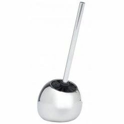 Wenko Polaris Ceramic Toilet Brush Set - Chrome - 19895100