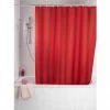 Wenko Plain Red Polyester Shower Curtain - W1800 X H2000mm - 20037100