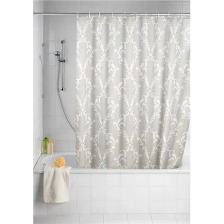 Wenko Baroque Polyester Shower Curtain - W1800 X H2000mm - 20048100 3 Wenko Baroque Polyester Shower Curtain - W1800 X H2000mm - 20048100