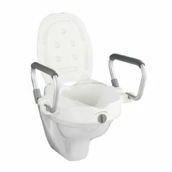 Wenko Raised Toilet Seat With Secura Support - 20924100
