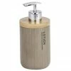 Wenko Palo Taupe Polyresin / Bamboo Soap Dispenser -Wenko shop 22034100 p