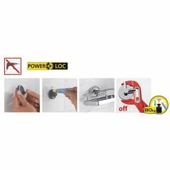 Wenko Era Power-Loc Towel Stacker - 22345100 -Wenko shop 22345100 D5 460