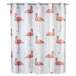 Wenko Flamingo Flex Polyester Shower Curtain - W1800 X H2000mm