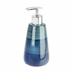 Wenko Pottery Petrol Ceramic Soap Dispenser - 22647800