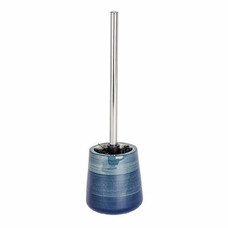 Wenko Pottery Petrol Ceramic Toilet Brush + Holder - 22648100 3 Wenko Pottery Petrol Ceramic Toilet Brush + Holder - 22648100