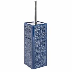 Wenko Cordoba Blue Ceramic Toilet Brush + Holder - 22654100