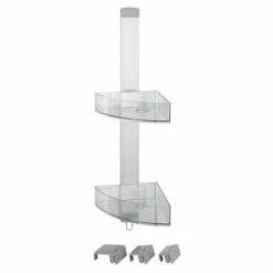 Wenko Premium Power-Loc Corner Shower Caddy - 22795100 -Wenko shop 22795100 D1NN 460