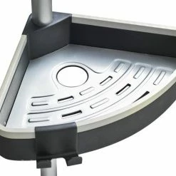 Wenko Wave Telescopic 3-Tier Corner Shelf Storage - 22827100 -Wenko shop 22827100 D4N 460