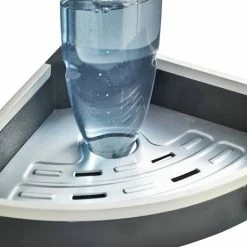 Wenko Wave Telescopic 3-Tier Corner Shelf Storage - 22827100 -Wenko shop 22827100 D5N 460