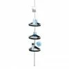 Wenko Wave Telescopic 3-Tier Corner Shelf Storage - 22827100 1 Wenko Wave Telescopic 3-Tier Corner Shelf Storage - 22827100 -Wenko shop 22827100 PN