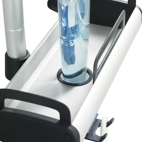 Wenko Line Telescopic 3-Tier Corner Shelf Storage - 22828100 6 Wenko Line Telescopic 3-Tier Corner Shelf Storage - 22828100 - Image 4