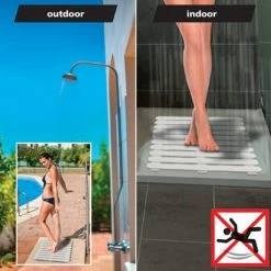 Wenko 80x50cm Grey Duckboard - 22948100 -Wenko shop 22948100 detail3 460