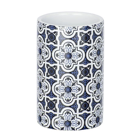 Wenko Murcia Blue Ceramic Tumbler - 23200100 3 Wenko Murcia Blue Ceramic Tumbler - 23200100