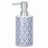 Wenko Lorca Blue Ceramic Soap Dispenser - 23205100