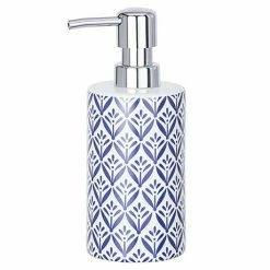 Wenko Lorca Blue Ceramic Soap Dispenser - 23205100