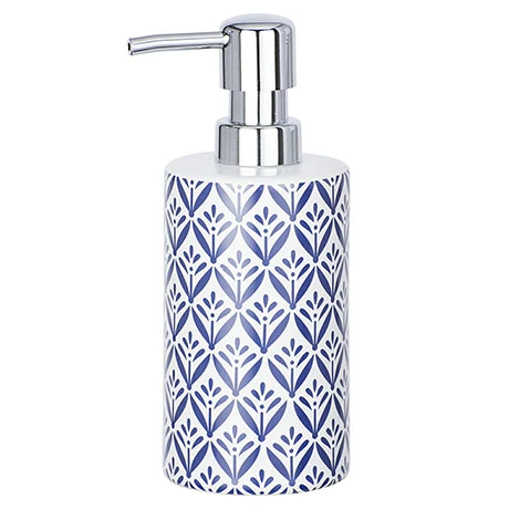 Wenko Lorca Blue Ceramic Soap Dispenser - 23205100 3 Wenko Lorca Blue Ceramic Soap Dispenser - 23205100