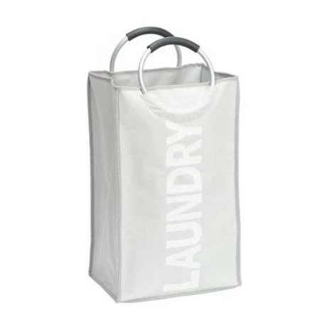 Wenko Stone Uno Laundry Bin - Grey - 3440003100 3 Wenko Stone Uno Laundry Bin - Grey - 3440003100