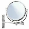 Wenko Deluxe Cosmetic Wall Mirror W/ Swivelling Arm - 5x Magnification