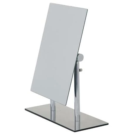 Wenko Pinerolo Standing Cosmetic Mirror - Chrome - 3656420100 3 Wenko Pinerolo Standing Cosmetic Mirror - Chrome - 3656420100