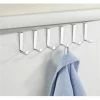 Wenko Set Of 6 Stainless Steel Door Hooks - 4214062100 -Wenko shop 4214062100 p