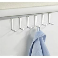 Wenko Set Of 6 Stainless Steel Door Hooks - 4214062100
