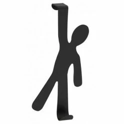 Wenko 'Boy' Stainless Steel Door Hook - Black - 4468150100