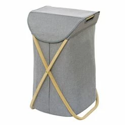 Wenko Bahari Bamboo Foldable Laundry Bin - 62211100
