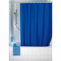 Wenko Night Blue PEVA Shower Curtain - W1200 X H2000mm - 19106100