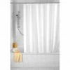 Wenko Plain White Polyester Shower Curtain - W1200 X H2000mm - 19145100