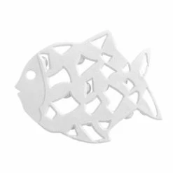 Wenko Anti-slip Fish Sticker - 6 Pieces - White - 3911015100
