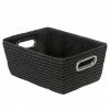 Wenko - Chromo Rectangular Bathroom Storage Basket - Black - 20375100 -Wenko shop Wenko Chromo Rectangular Bathroom Storage Basket Black 20375100 p