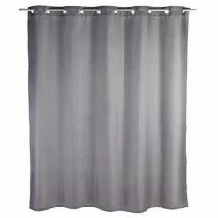 Wenko Comfort Flex Grey Polyester Shower Curtain - W1800 X H2000mm