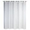 Wenko Comfort Flex White Polyester Shower Curtain - W1800 X H2000mm