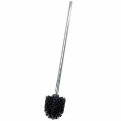 Wenko - Extra Long 60cm Stainless Steel Toilet Brush - Matt - 18749100