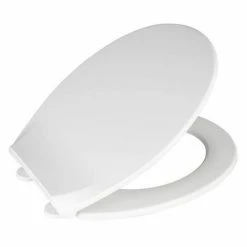 Wenko Kos Soft Close Toilet Seat - White -Wenko shop Wenko Kos Soft Close Toilet Seat White d2 460