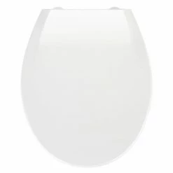 Wenko Kos Soft Close Toilet Seat - White