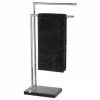 Wenko - Noble Towel Stand - Black - 20461100