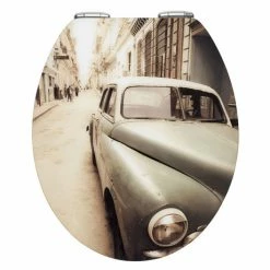 Wenko Old-Time Car Soft Close Toilet Seat