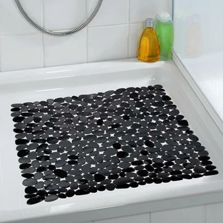 Wenko Paradise 54 X 54cm Shower Mat - Black - 20275100 4 Wenko Paradise 54 X 54cm Shower Mat - Black - 20275100 - Image 2
