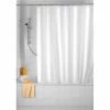 Wenko - Plain White Anti-Mold Polyester Shower Curtain - W1800 X H2000mm - 20151100 -Wenko shop Wenko Plain White Anti Mold Polyester Shower Curtain W1800 x H2000mm 20151100 p