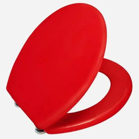 Wenko Prima MDF Toilet Seat - Bordeaux - 152201100 5 Wenko Prima MDF Toilet Seat - Bordeaux - 152201100 - Image 3