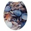Wenko Sea Shell 3D Effect Soft Close Toilet Seat