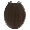 Wenko Wenge MDF Soft Close Toilet Seat